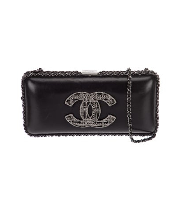 Chanel Cc Chain Around Clutch