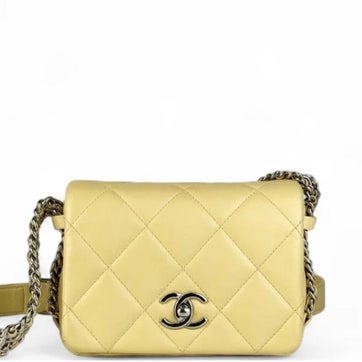 Calfskin Square Flap Mini