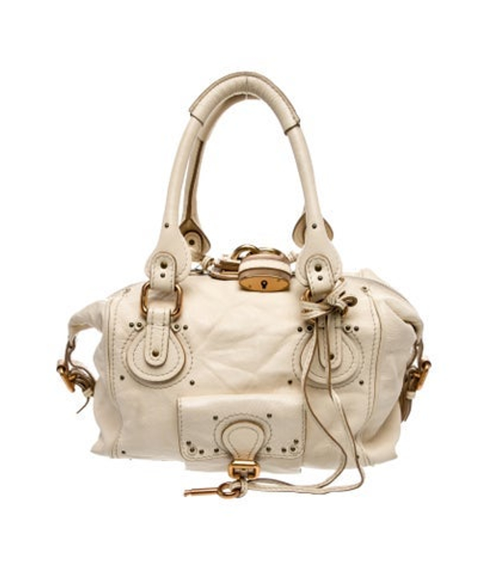 Chloe Leather Paddington Satchel Large
