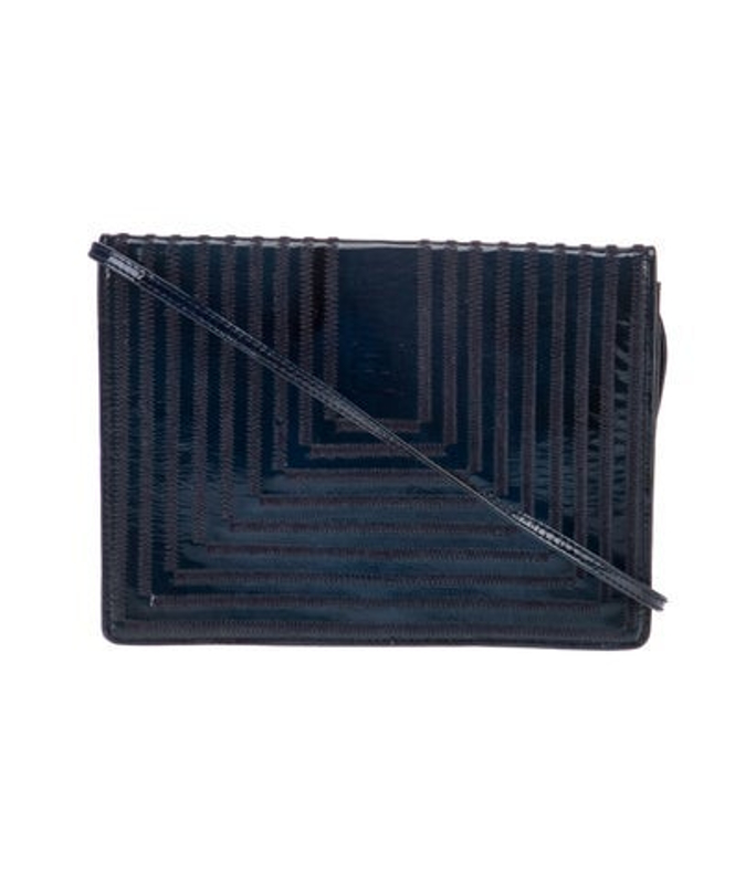 Fendi Patent Leather Crossbody Bag Vintage