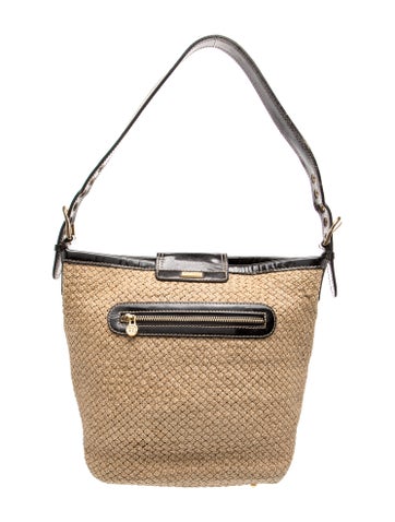 Raffia Shoulder Bag