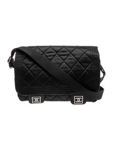 Sport Quilted Messenger Bag