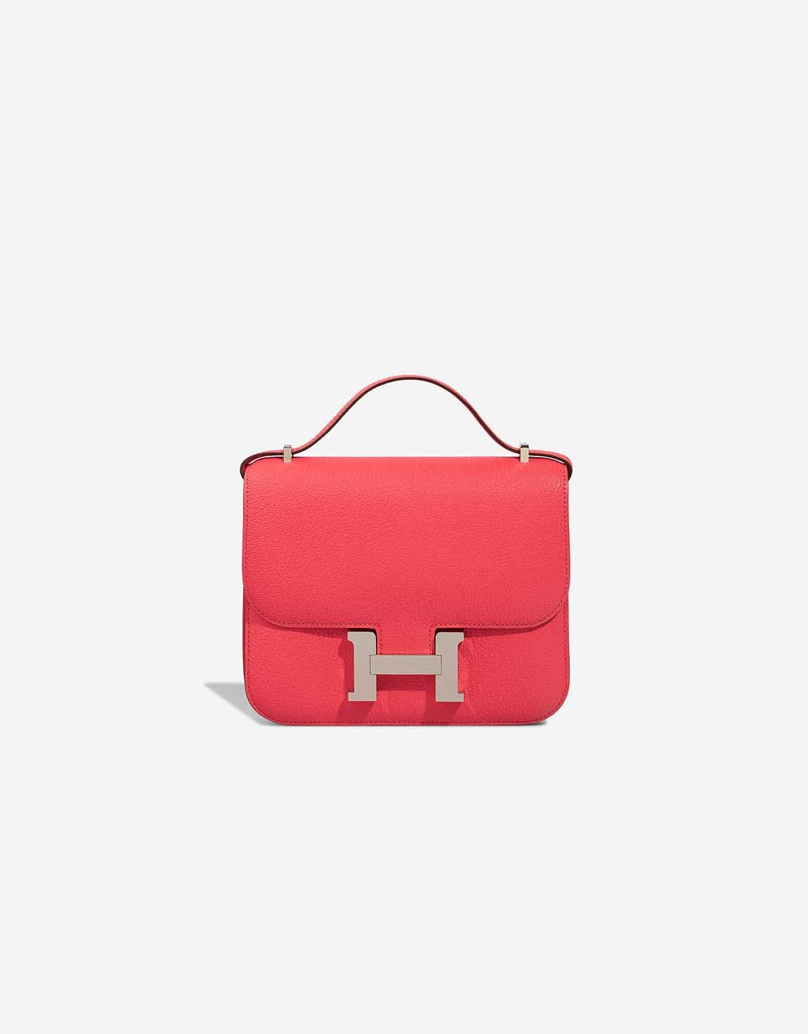 Hermes 
		Constance 18 Chèvre Mysore Rose Texas    