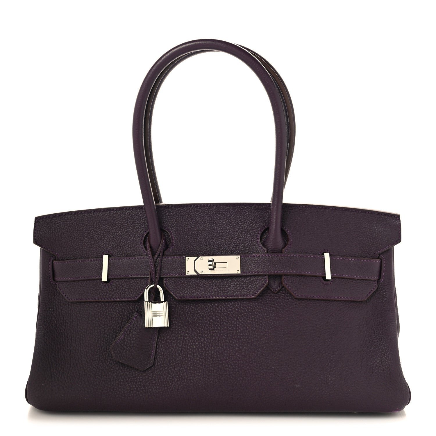 Hermes Togo JPG Shoulder Birkin II 42 Raisin