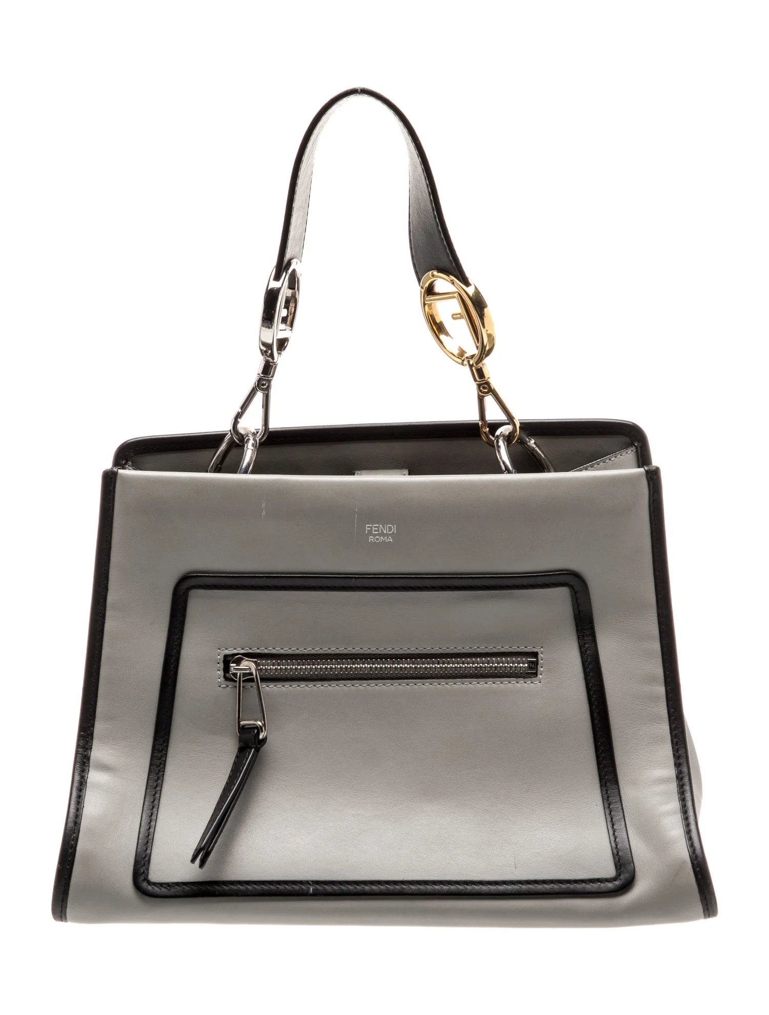 Leather Top Handle Bag