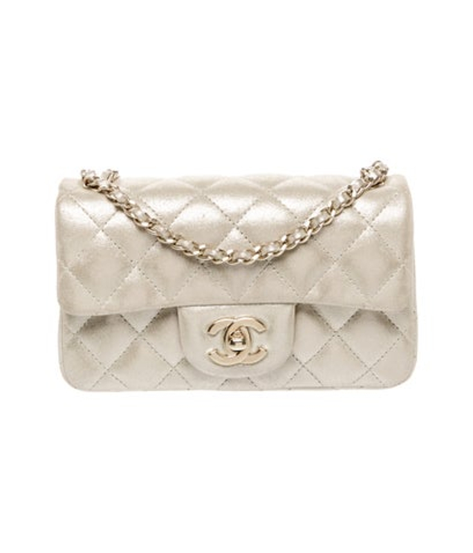 Chanel Crystal Dice Charm Mini Flap Bag