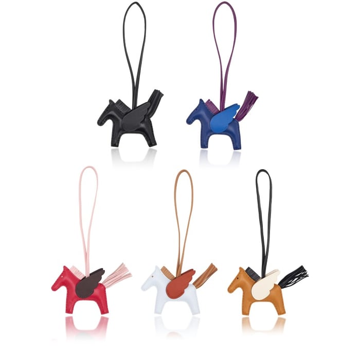 Hermes Set of 5 Rodeo Pegase PM Charms, 2021-2022