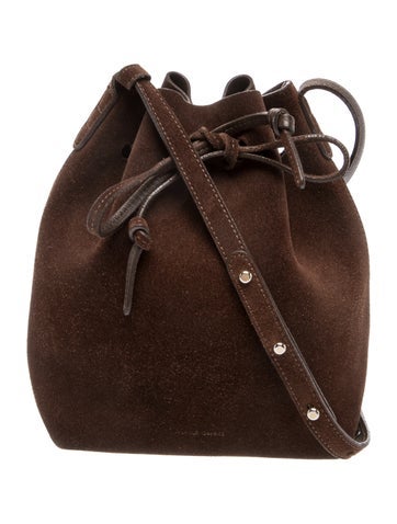 Suede Bucket Bag