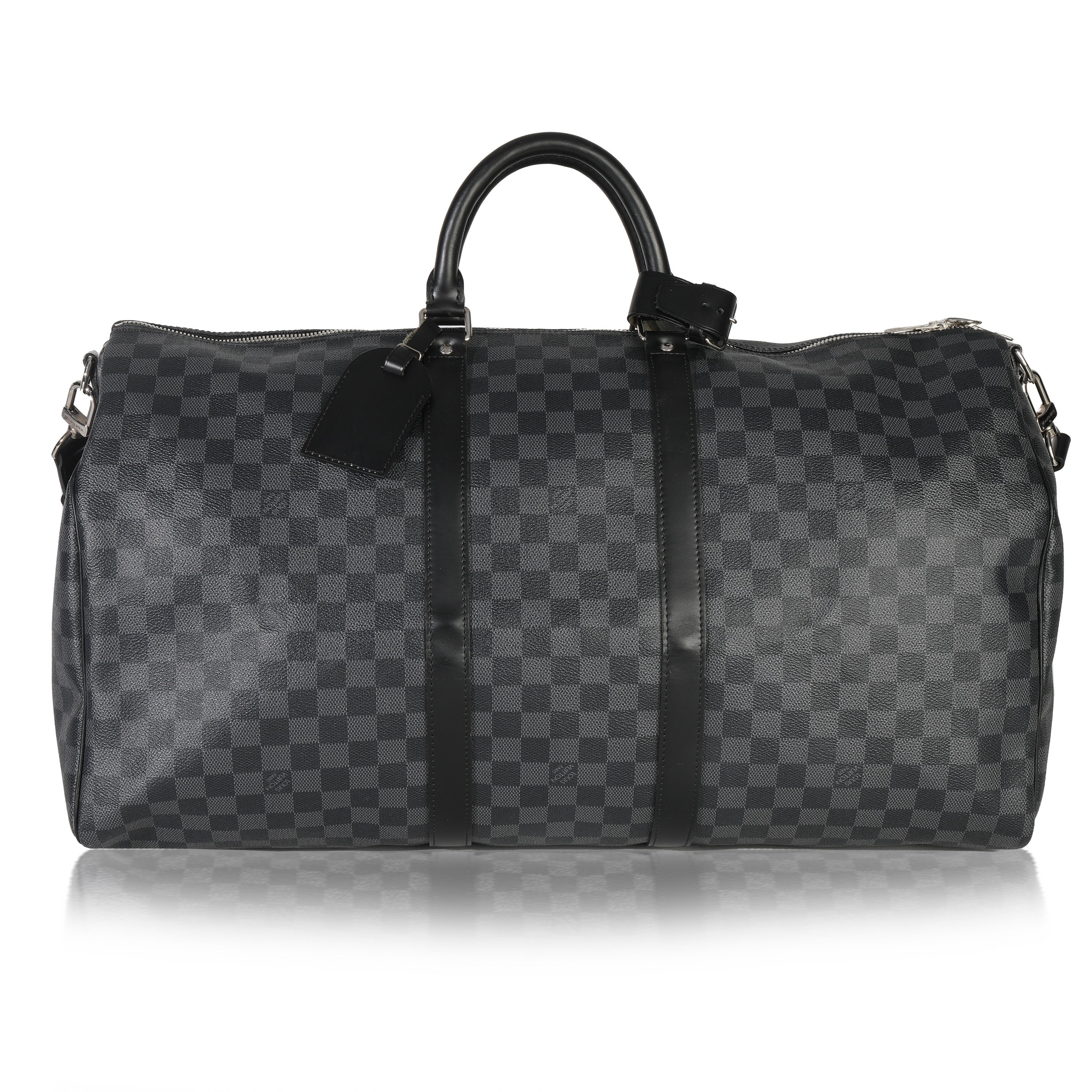 Louis Vuitton Damier Graphite Canvas Keepall Bandouliere 55