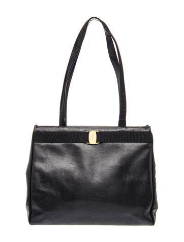 Salvatore Ferragamo Leather Shoulder Bag
