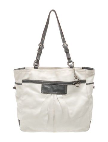 Leather Gallery Tote East West