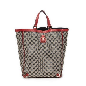 Canvas Abbey D-Ring Vertical Tote