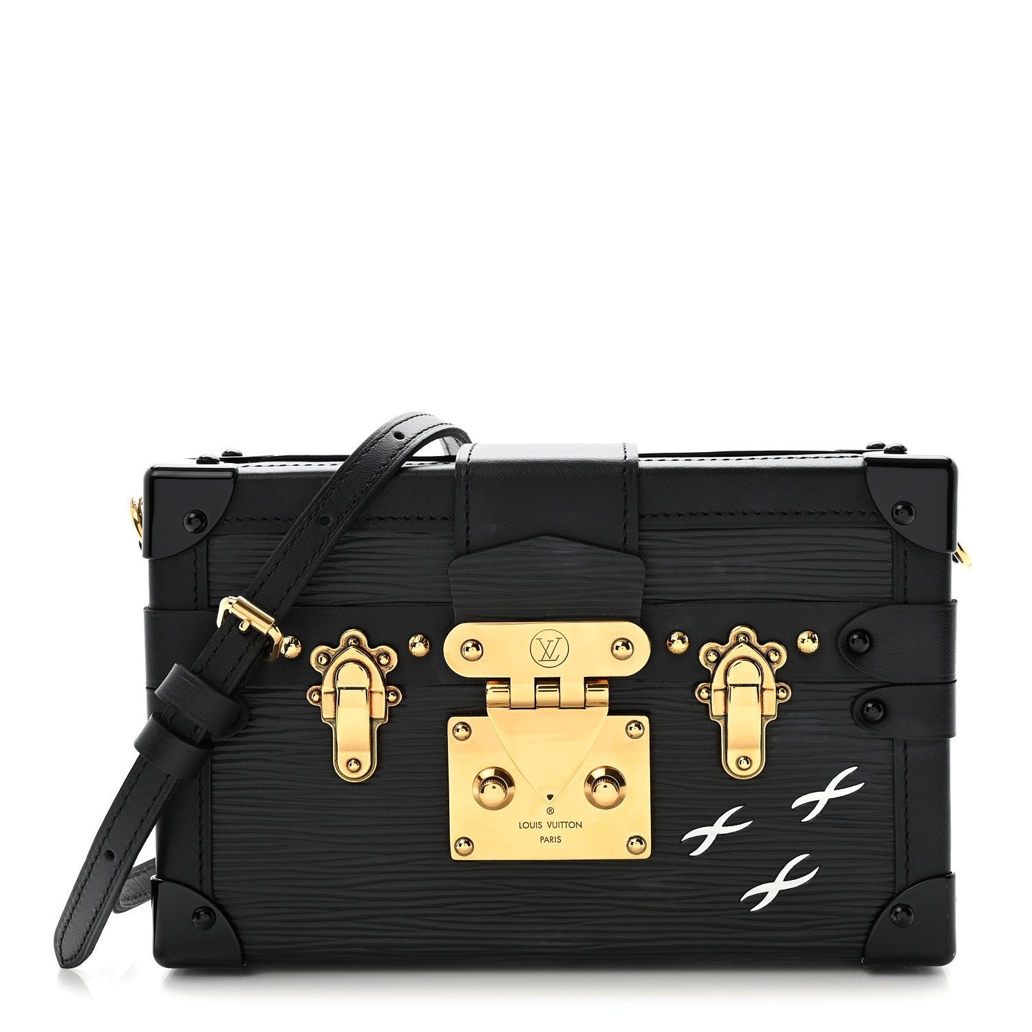Louis Vuitton Epi Petite Malle Black