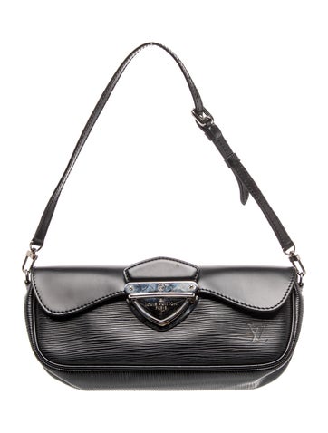 Epi Leather Pochette Montaigne