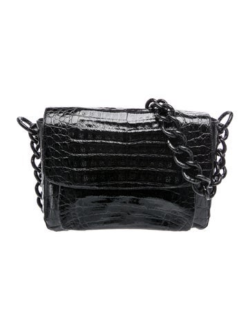 Nancy Gonzalez Crocodile Shoulder Bag
