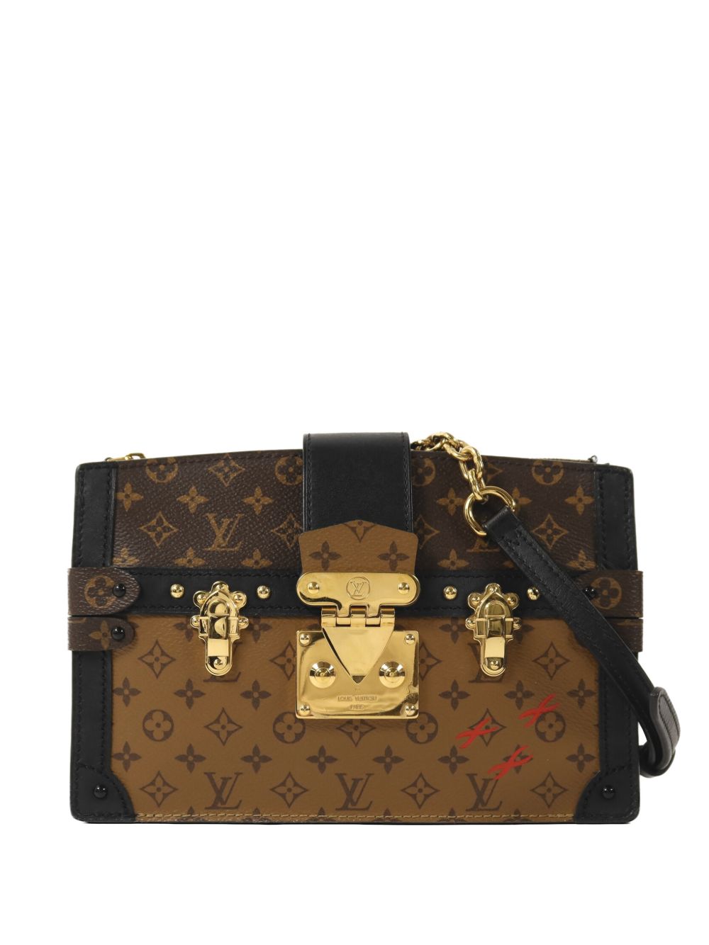 Trunk Monogram Reverse clutch bag