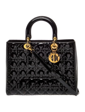 Cannage Lady Dior Large Vintage