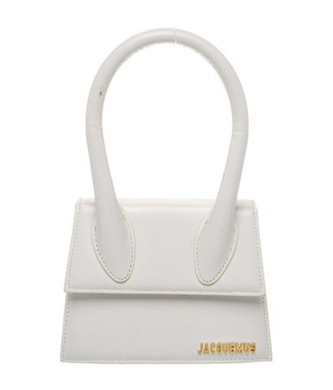 Jacquemus Leather Top Handle Bag