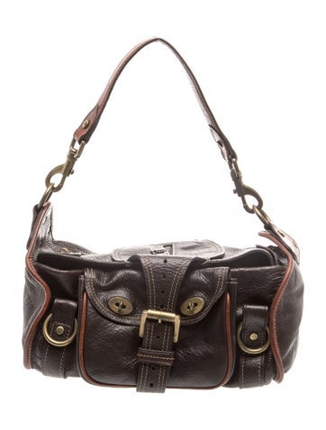 Leather Top Handle Bag