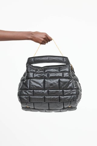 Quilted Leather Fortune Bag