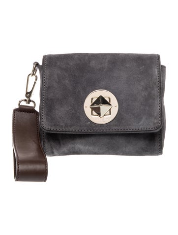 Suede Clutch
