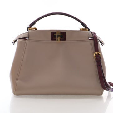 Calfskin Peekaboo Bag Small