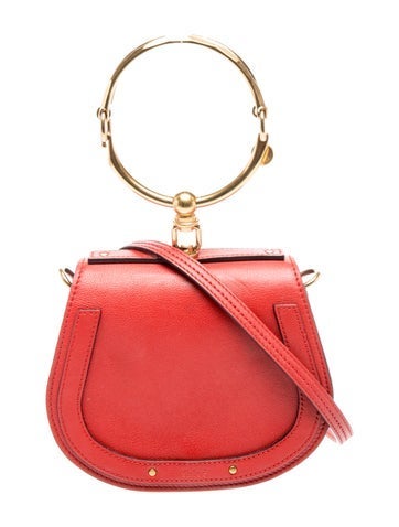 Leather Top Handle Bag Small