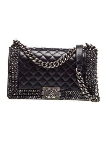 Medium Chain Around Boy Bag