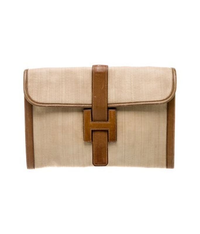 Hermes Crinoline Jige Clutch