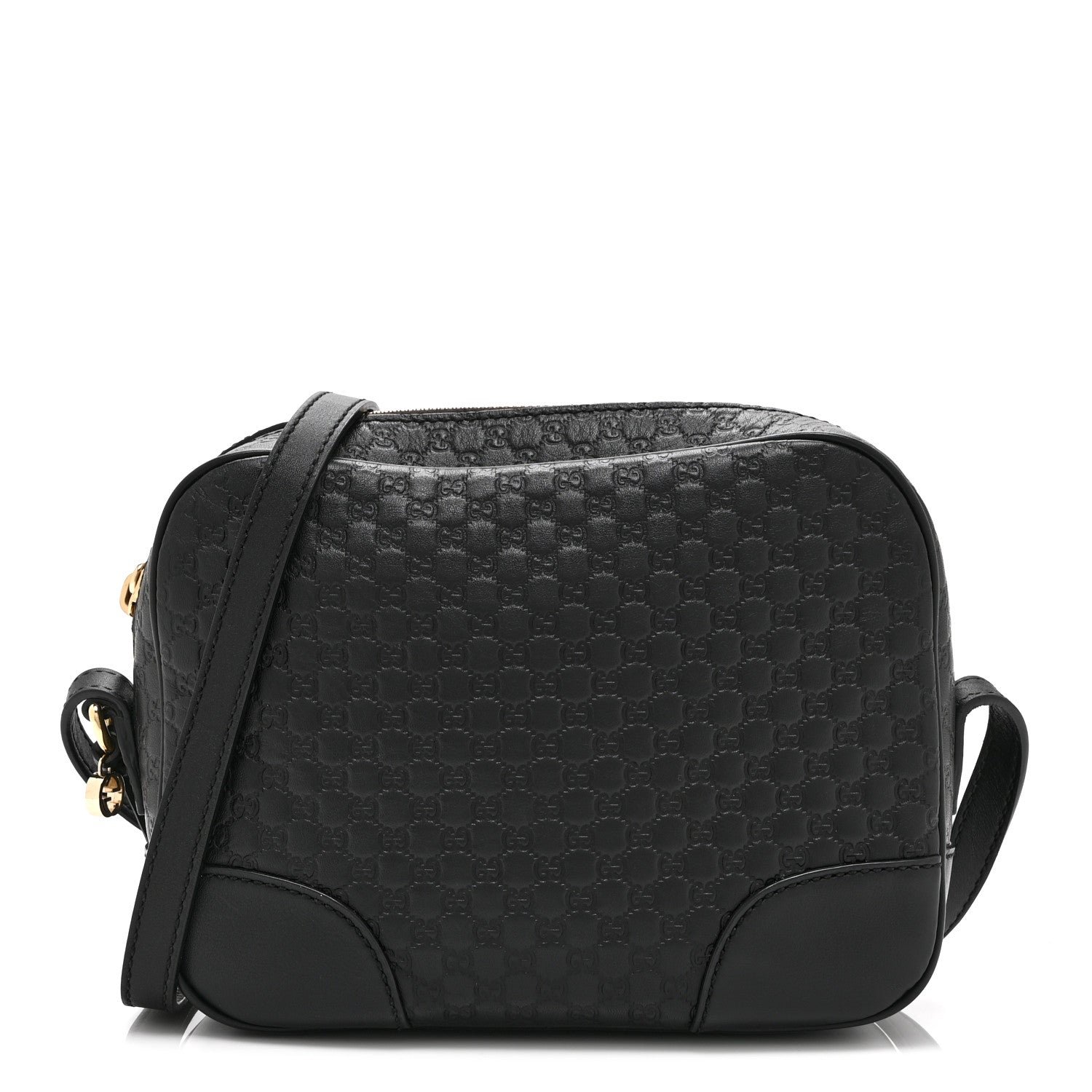 Gucci Microguccissima Mini Bree Messenger Bag Black