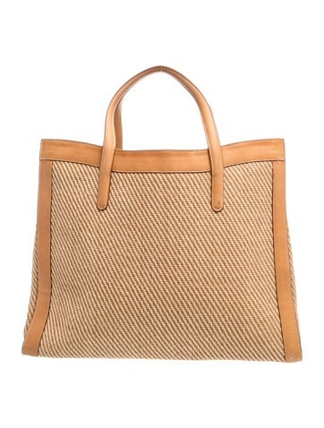 Straw Tote Vintage
