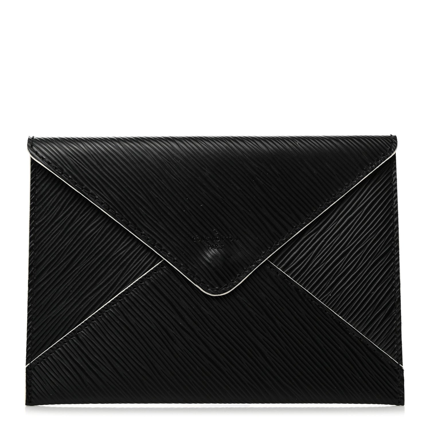 Louis Vuitton Epi Envelope Pouch Black