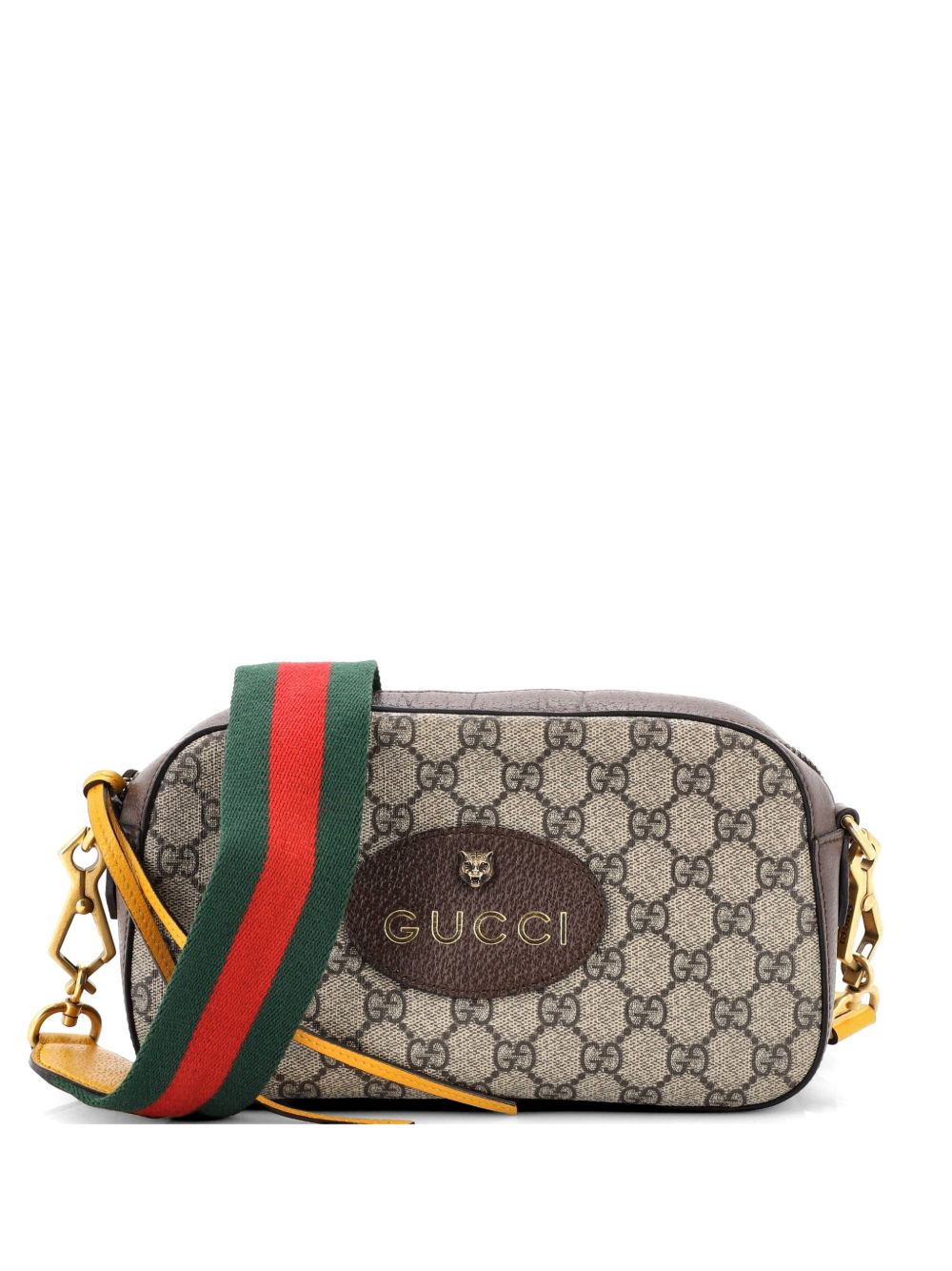 Neo Vintage Camera Messenger Bag GG Coated Canvas crossbody bag