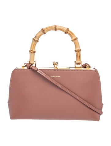Leather Top Handle Bag