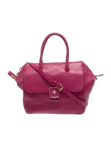 Leather Top Handle Bag