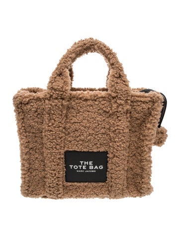 Faux Fur Top Handle Bag