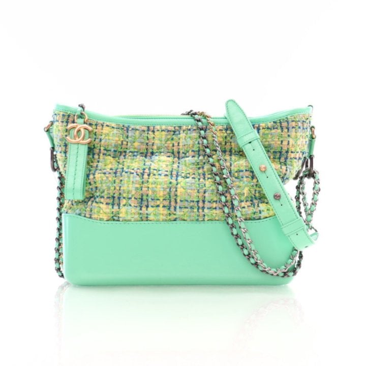 Chanel Large Tweed Gabrielle Hobo