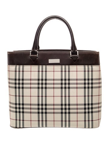 Burberry Canvas Tote