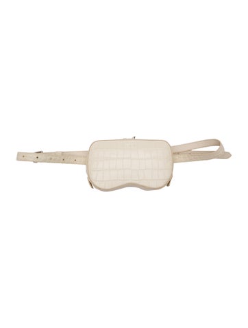 Senreve Embossed Leather Belt Bag