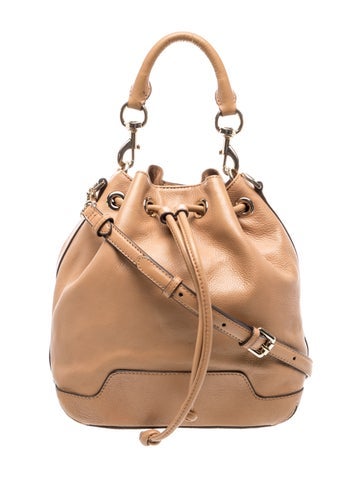 Leather Bucket Bag
