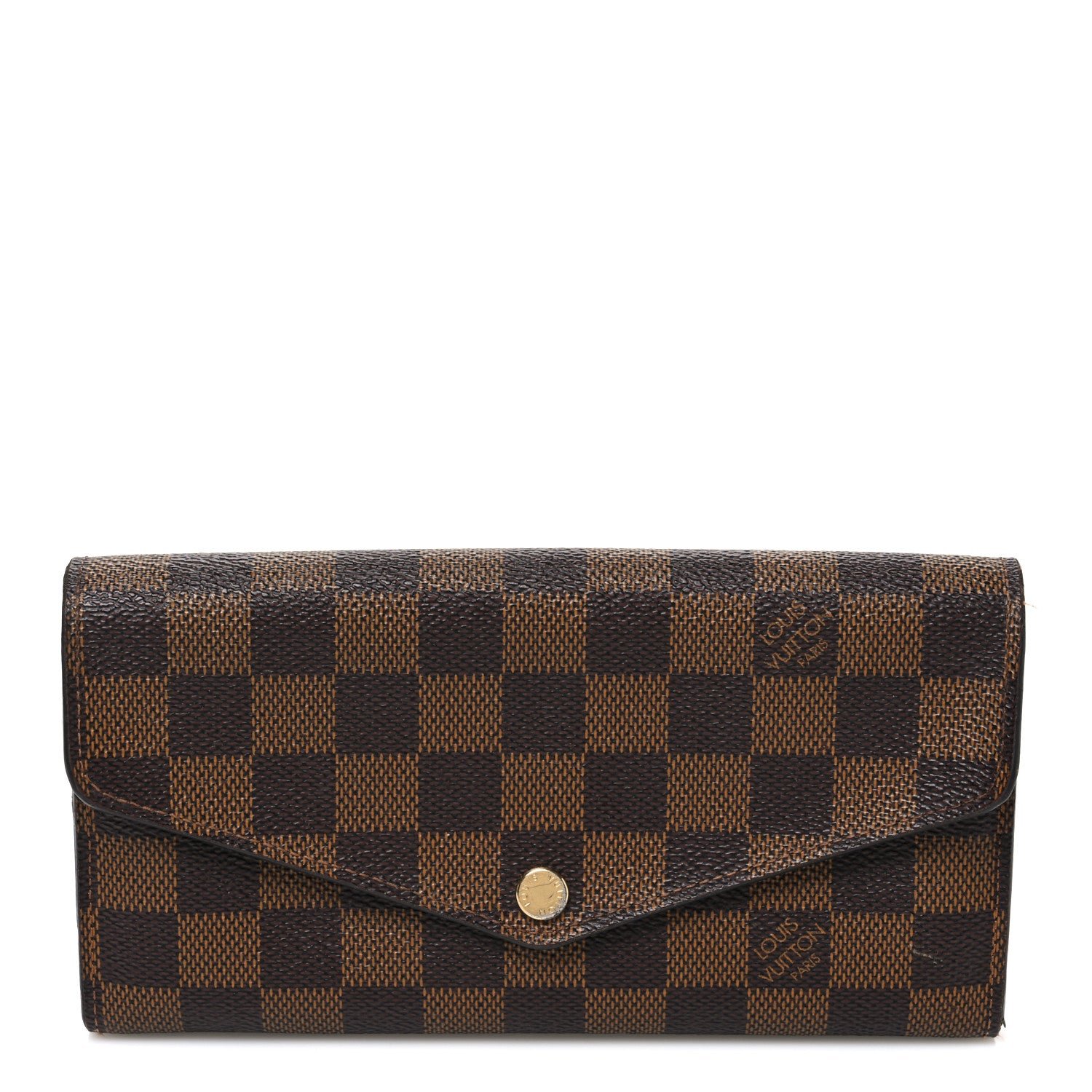 Louis Vuitton Damier Ebene Sarah Wallet NM