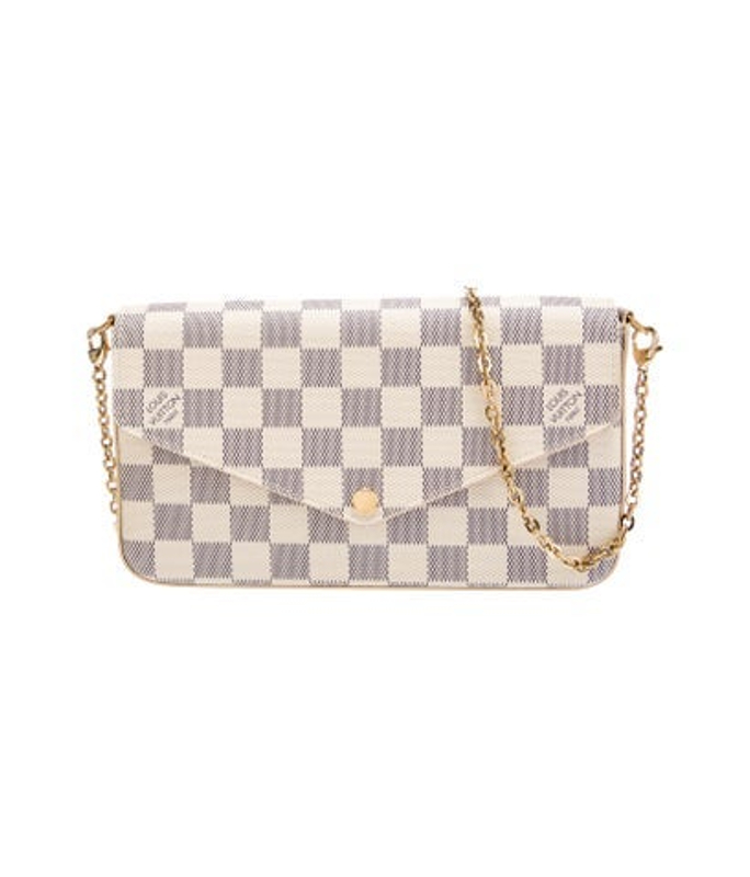 Louis Vuitton Vuitton Damier Azur Pochette Felicie