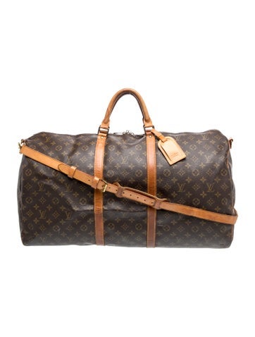 LV Monogram Keepall Bandouliere 60