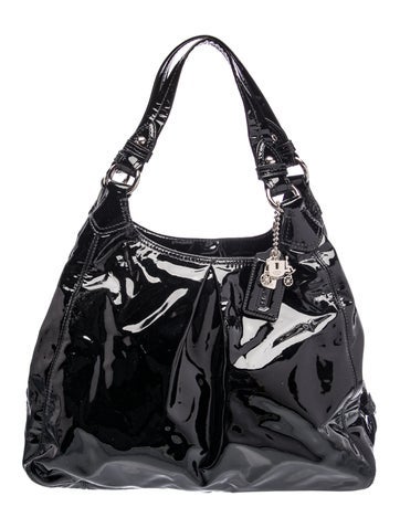 Patent Leather Shoulder Bag