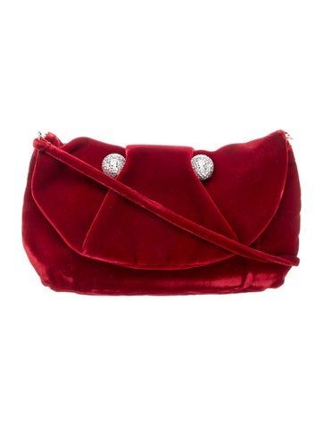Christian Louboutin Satin Shoulder Bag