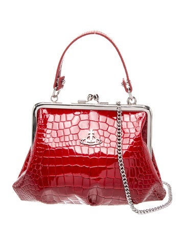 Vivienne Westwood Vegan Leather Top Handle Bag