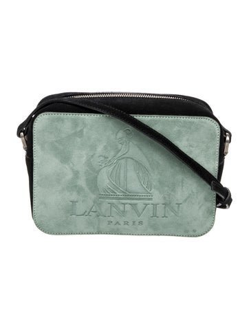 Lanvin Suede Crossbody Bag
