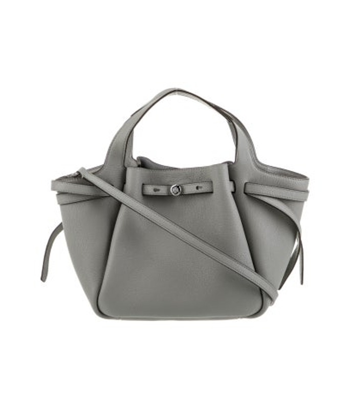 Tory Burch Burch Leather Top Handle Bag