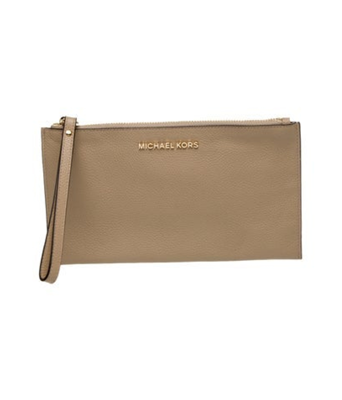 Michael Kors Kors Leather Clutch