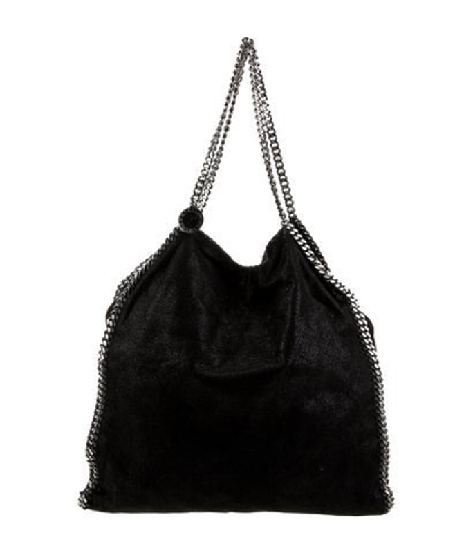 Stella McCartney Mccartney Vegetarian Suede Top Handle Bag